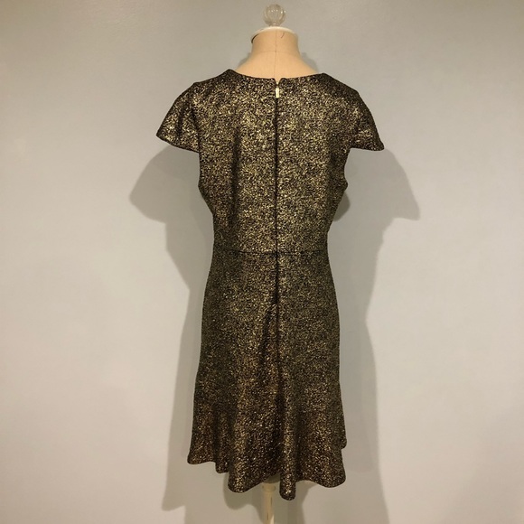 Michael Michael Kors Black and Gold Dress - Picture 3 of 5